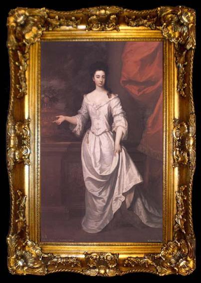 framed  Sir Godfrey Kneller Margaret Cecil Countess of Ranelagh (mk25, ta009-2